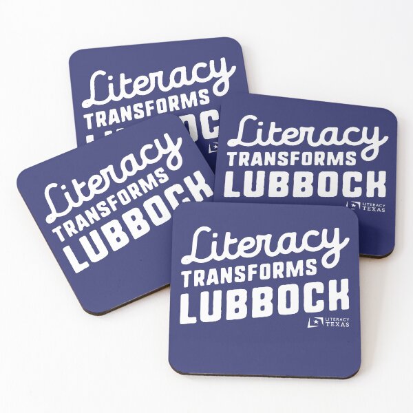 Item preview, Literacy Transforms Lubbock + Literacy Texas logo - TX education and adult learning designed and sold by LiteracyTexas.