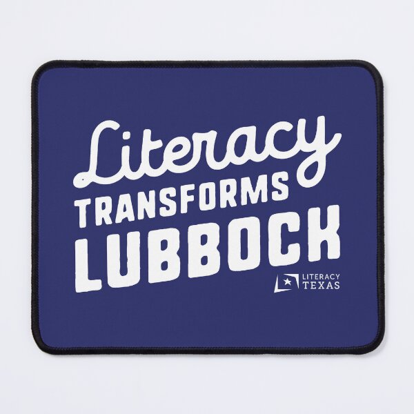 Item preview, Literacy Transforms Lubbock + Literacy Texas logo - TX education and adult learning designed and sold by LiteracyTexas.