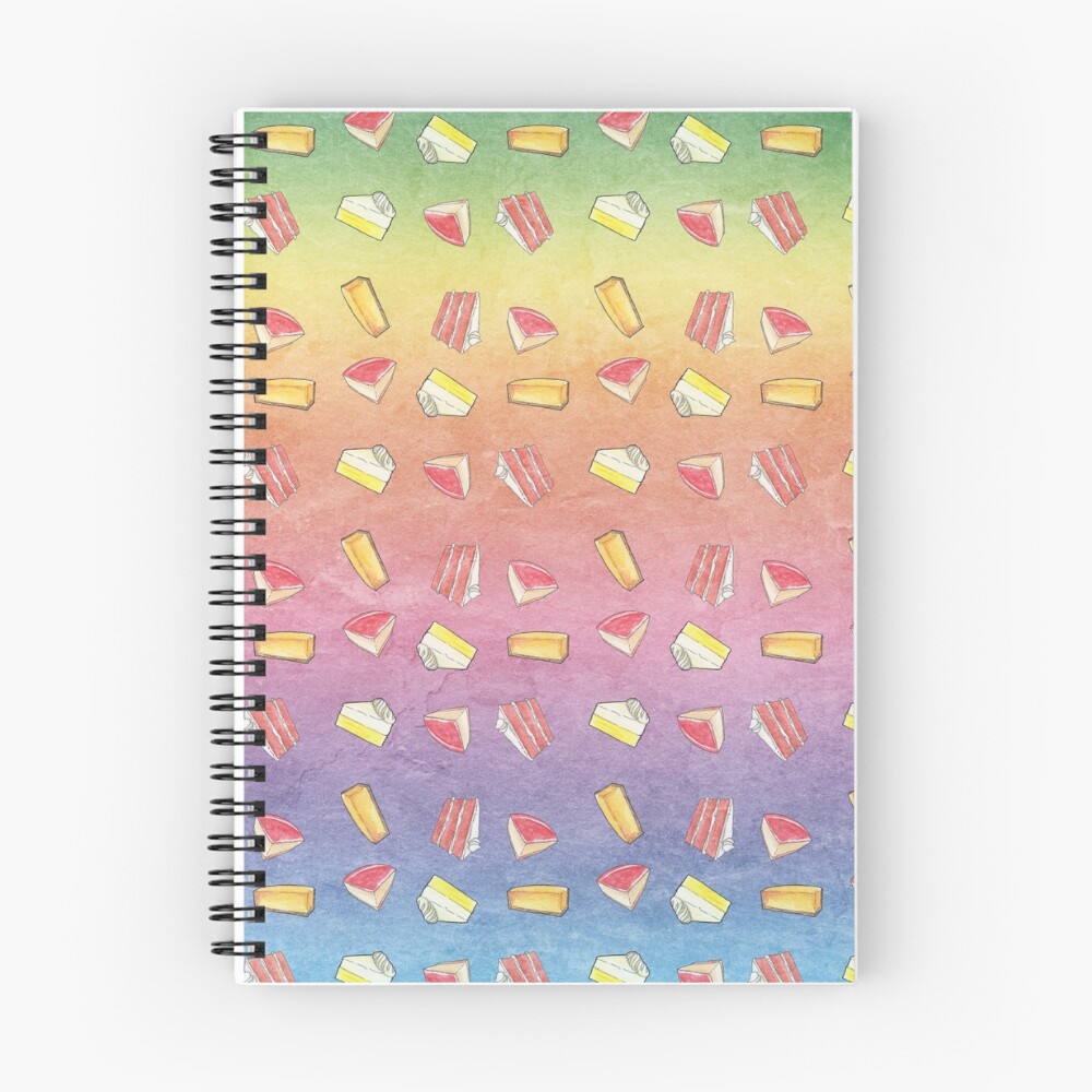 Item preview, Spiral Notebook designed and sold by farbcafe.