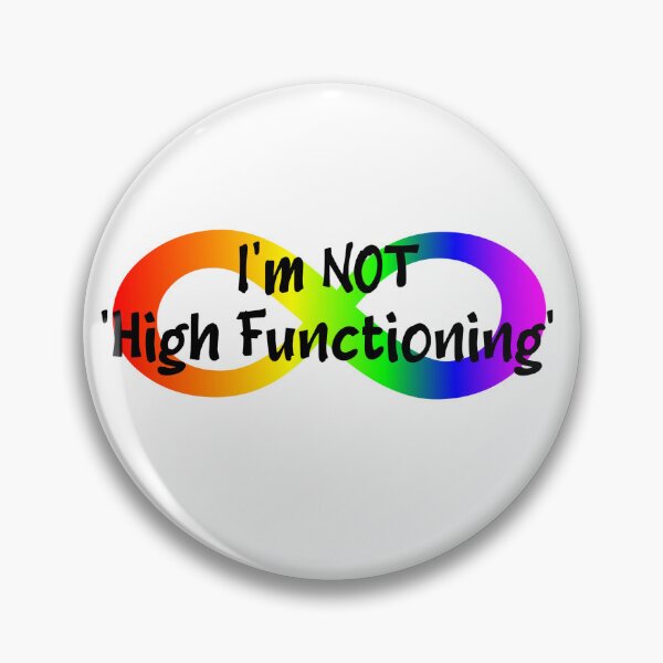 Item preview, I'm Not High Functioning designed and sold by Kaybarr17.