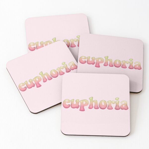 Item preview, Euphoria Gradient Bubble Typography in Pink and Yellow designed and sold by hannahvira.