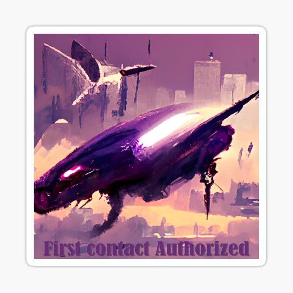 Item preview, First contact authorized designed and sold by LAZZELAZER.