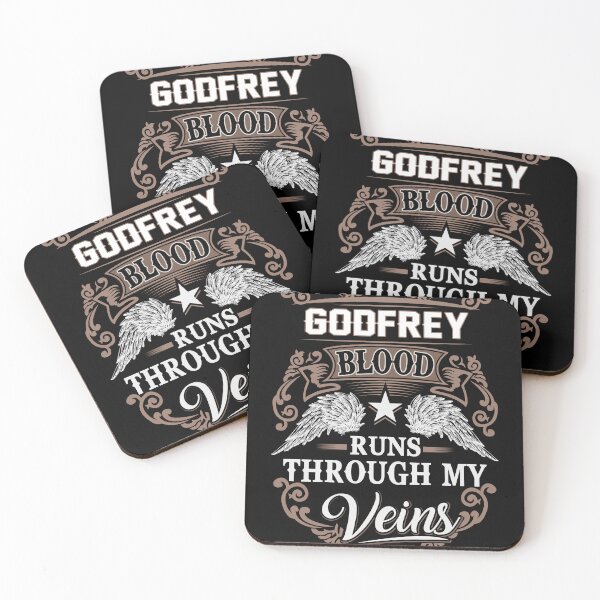 Item preview, Godfrey Name T Shirt - Godfrey Blood Runs Through My Veins  Gift Item Tee designed and sold by sallyanney.