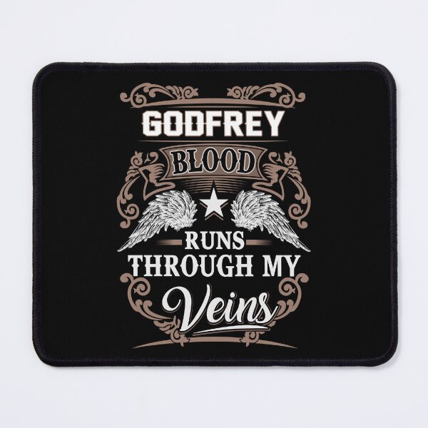 Item preview, Godfrey Name T Shirt - Godfrey Blood Runs Through My Veins Gift Item Tee designed and sold by sallyanney.