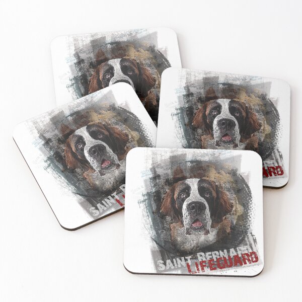 Item preview, Saint Bernard Dog Portrait designed and sold by ranker666.
