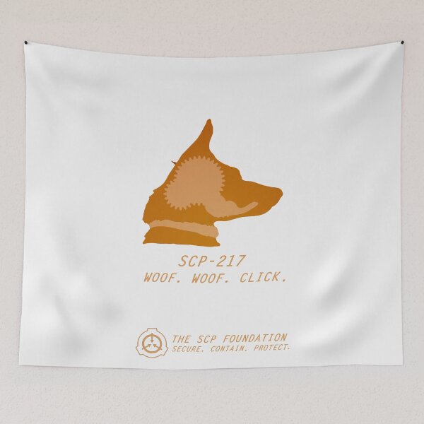 Item preview, SCP-217 Woof Woof Click designed and sold by Yu-u-Ta.