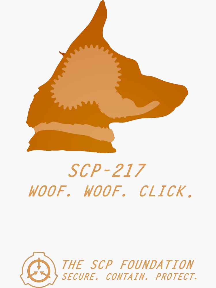 SCP Foundation Monsters  Sticker for Sale by Yu-u-Ta