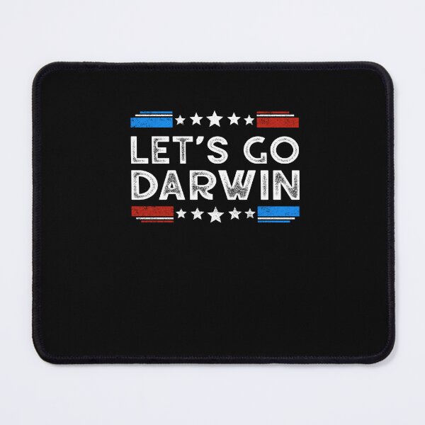 Item preview, Lets Go Darwin US American Flag Charles Darwin Funny designed and sold by Leslie Smith.