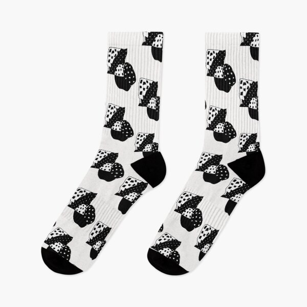 Item preview, distorted contrast simple shape pattern designed and sold by KiwiBurrito.