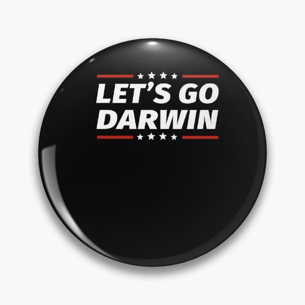 Item preview, Lets Go Darwin US American Flag Charles Darwin Funny designed and sold by Leslie Smith.