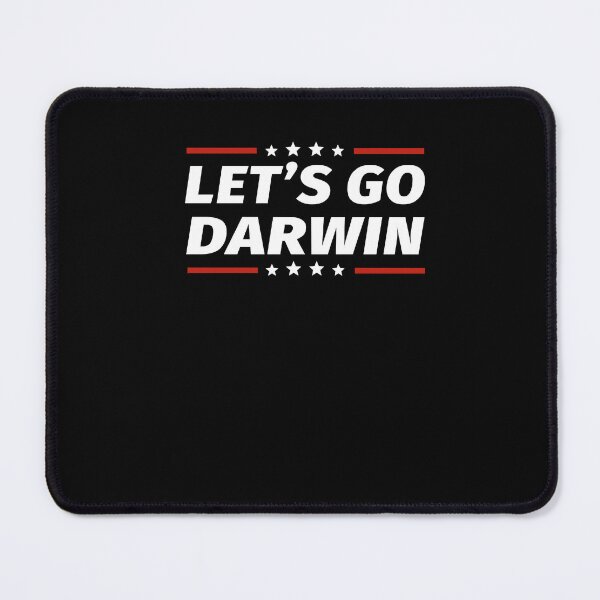 Item preview, Lets Go Darwin US American Flag Charles Darwin Funny designed and sold by Leslie Smith.