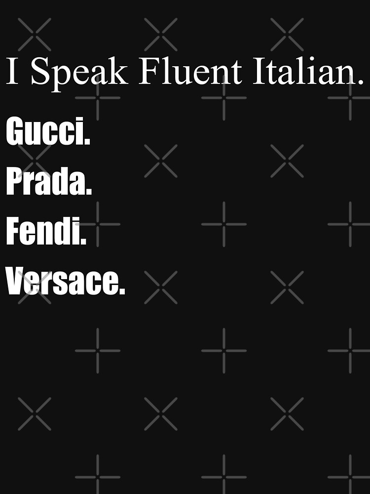 I SPEAK FLUENT ITALIAN PULLOVER