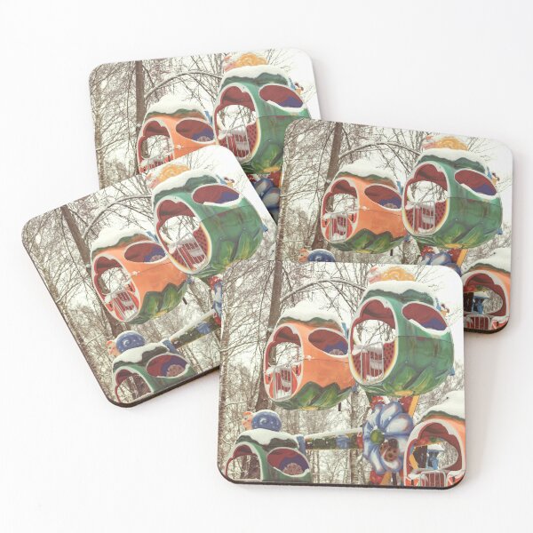 Item preview, The park. Carousel in winter designed and sold by EvgeniiV.