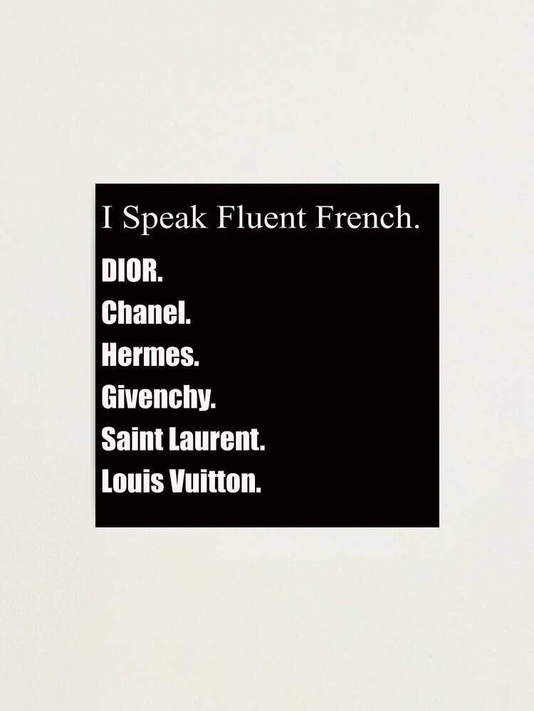 I Speak Fluent French Throw Pillow for Sale by markdn45