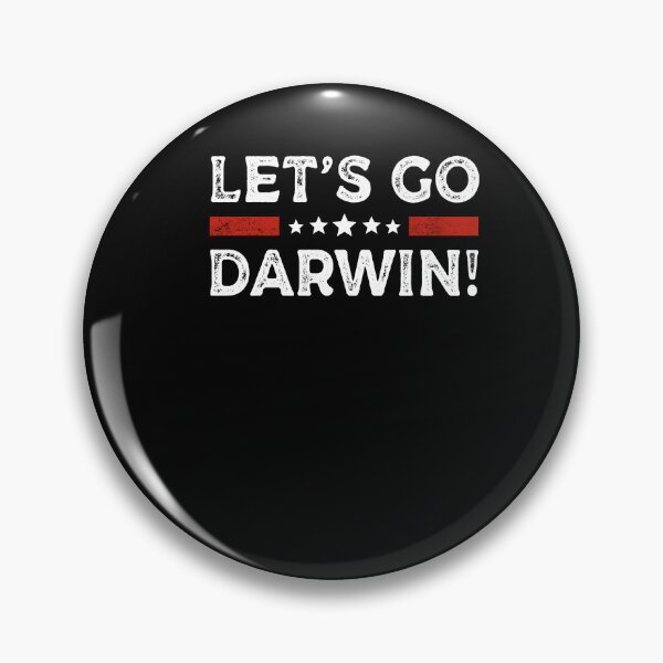 Item preview, Lets Go Darwin US American Flag Charles Darwin Funny designed and sold by Leslie Smith.