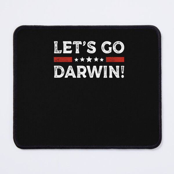 Item preview, Lets Go Darwin US American Flag Charles Darwin Funny designed and sold by Leslie Smith.