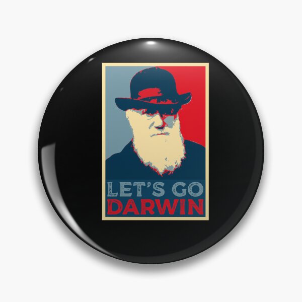 Item preview, Lets Go Darwin US American Flag Charles Darwin Funny designed and sold by Leslie Smith.