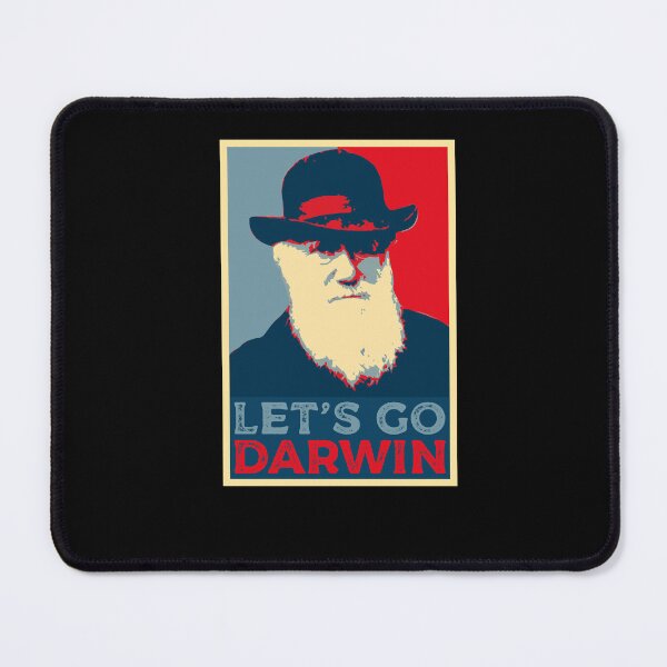 Item preview, Lets Go Darwin US American Flag Charles Darwin Funny designed and sold by Leslie Smith.