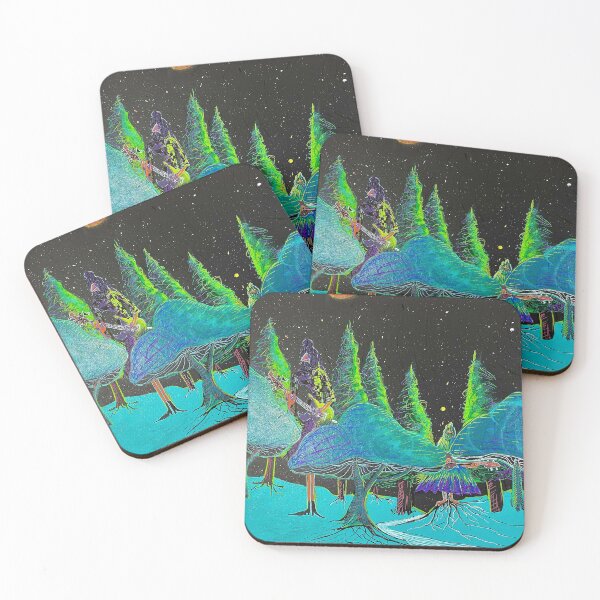 Item preview, Space Rockers series; Bird, Smoke & Mirrors designed and sold by MikeMearesArt.
