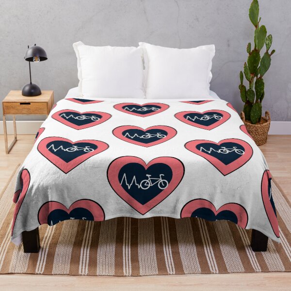 Item preview, Cycling Lover/ Bike Heart Beat/ Bicycle Enthusiasts designed and sold by Designs By YL.
