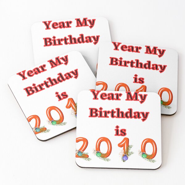 Item preview, Year My Birthday is 2010 designed and sold by ASboom.