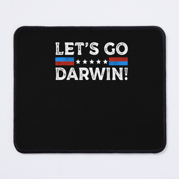Item preview, Lets Go Darwin US American Flag Charles Darwin Funny designed and sold by Leslie Smith.