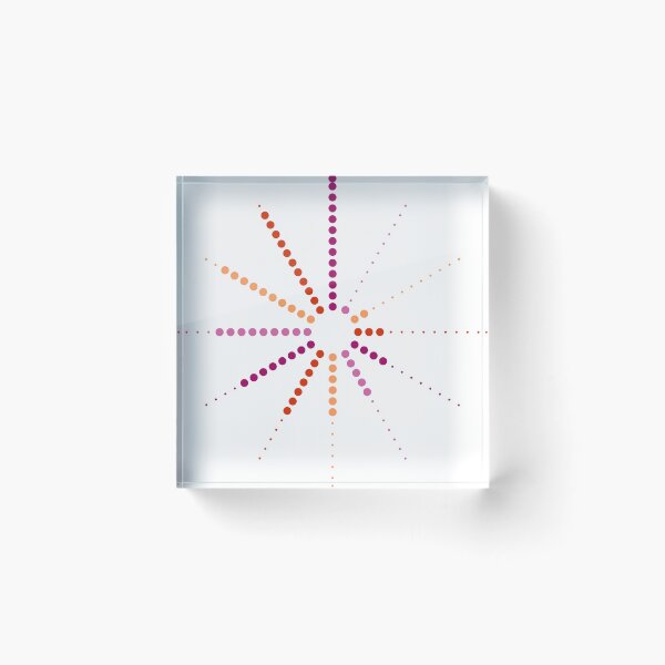 Item preview, Lesbian Community Pride Polka Dot Geeky designed and sold by JoyfulJen.