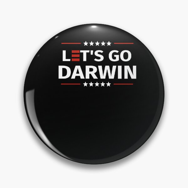 Item preview, Lets Go Darwin US American Flag Charles Darwin Funny designed and sold by Leslie Smith.