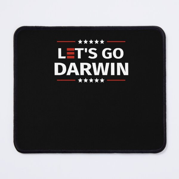 Item preview, Lets Go Darwin US American Flag Charles Darwin Funny designed and sold by Leslie Smith.