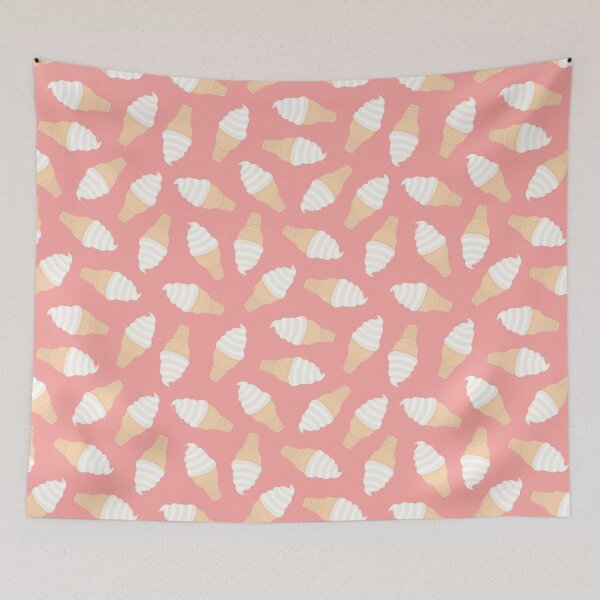 Item preview, Soft serve - ice cream - pink  designed and sold by littlearrow.