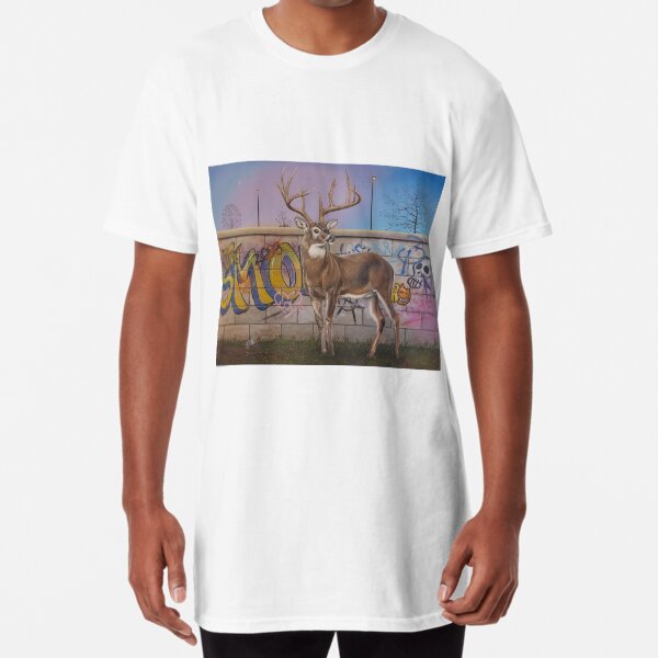 "Urban Buck" by Gary Lovelace Long T-Shirt