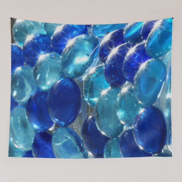 Item preview, Blue glass designed and sold by Lindie Allen.