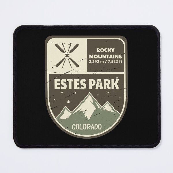 Item preview, Estes Park Rocky Mountains Colorado designed and sold by KrisSidDesigns.