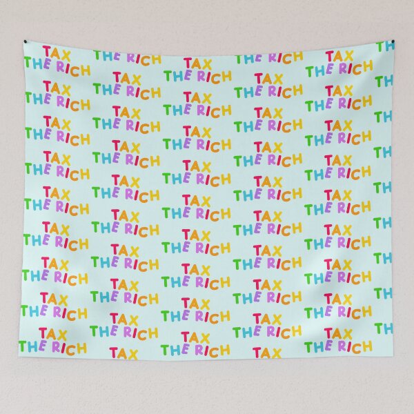 Item preview, Tax the Rich designed and sold by voltzandvoices.