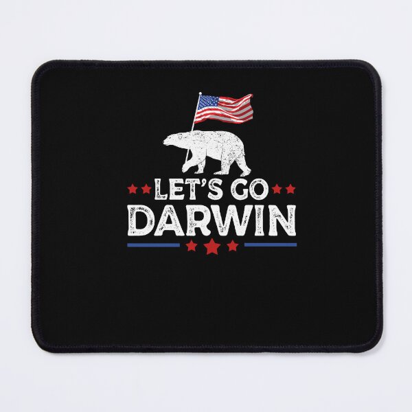 Item preview, Lets Go Darwin US American Flag Charles Darwin Funny designed and sold by Leslie Smith.