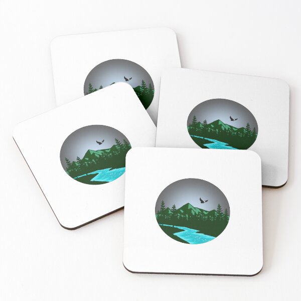 Item preview, High Country Eagle River at Dusk designed and sold by HighCountry2021.