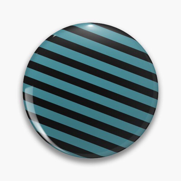 Item preview, Black and Aqua Simple Diagonal Stripe Pattern - Krylon 2022 Color of the Year Satin Rolling Surf designed and sold by ColorOfTheYears.