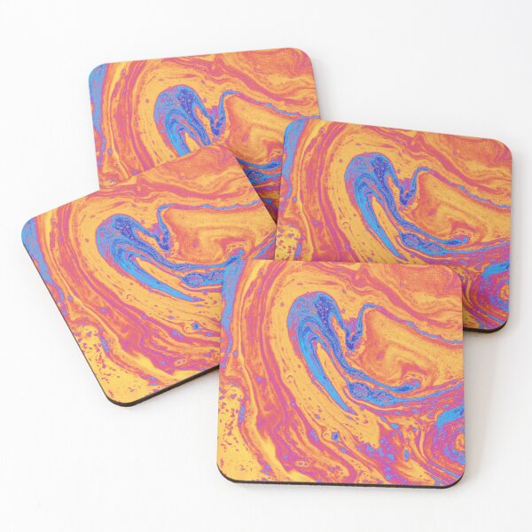 Item preview, Orange and Blue Marble  designed and sold by trendingatees.