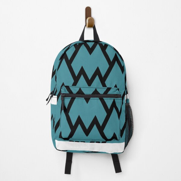 Item preview, Black and Aqua Tessellation Line Pattern 18 - Krylon 2022 Color of the Year Satin Rolling Surf designed and sold by ColorOfTheYears.