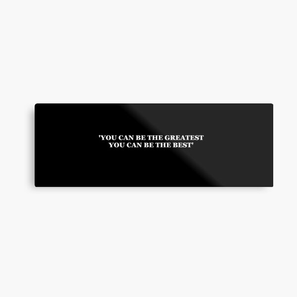 MOTIVATIONAL MOTIVATIONAL Metal Print