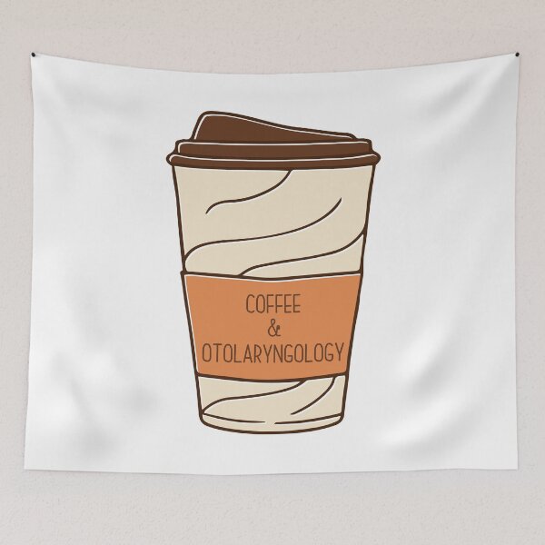 Item preview, Otolaryngology and Coffee, Otolaryngologist designed and sold by Flying-Pencil.