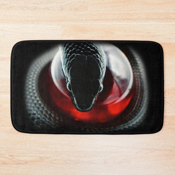 Item preview, Mexican Black King Snake Portrait Print designed and sold by Creatures of Nightshade.