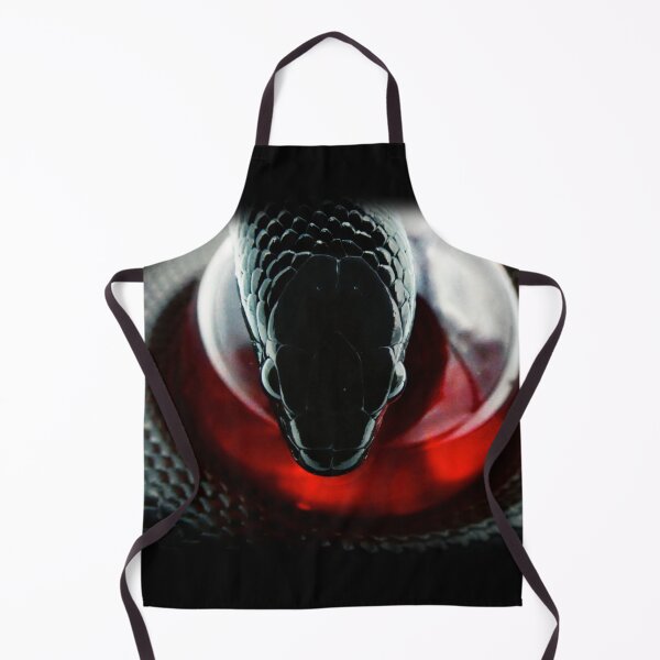 Item preview, Mexican Black King Snake Portrait Print designed and sold by Creatures of Nightshade.