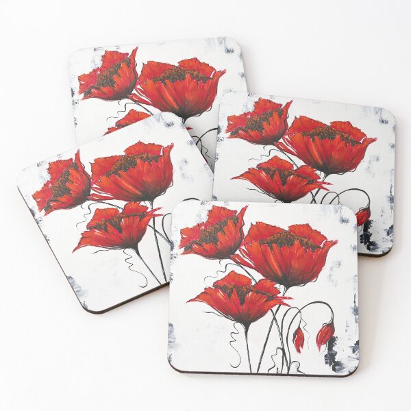 Item preview, Red Poppies designed and sold by Linda Finstad.