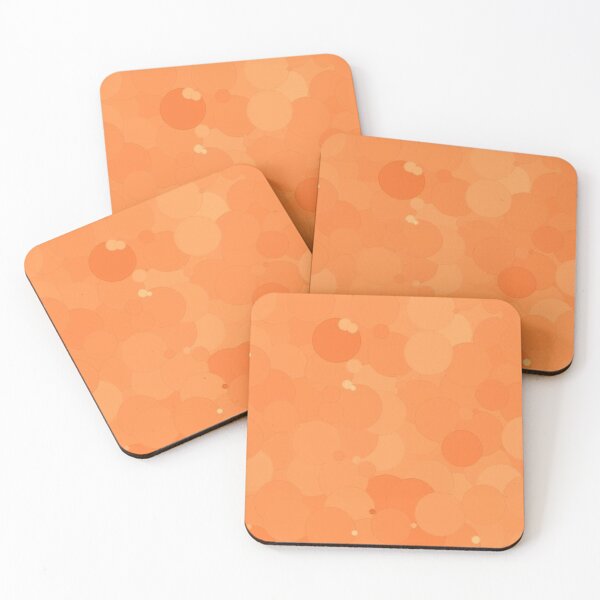 Item preview, Tangerine Bubble Dot Color Accent designed and sold by SaraValor.
