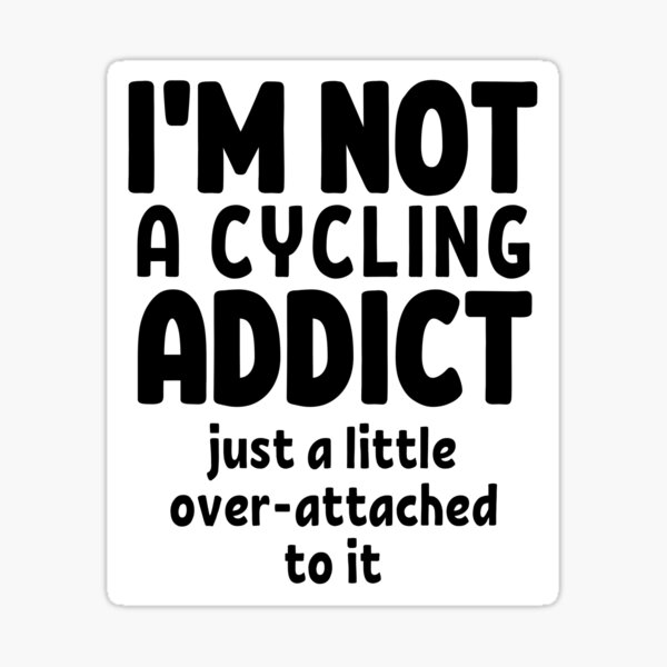 The Bicycle Addict Sticker Pack