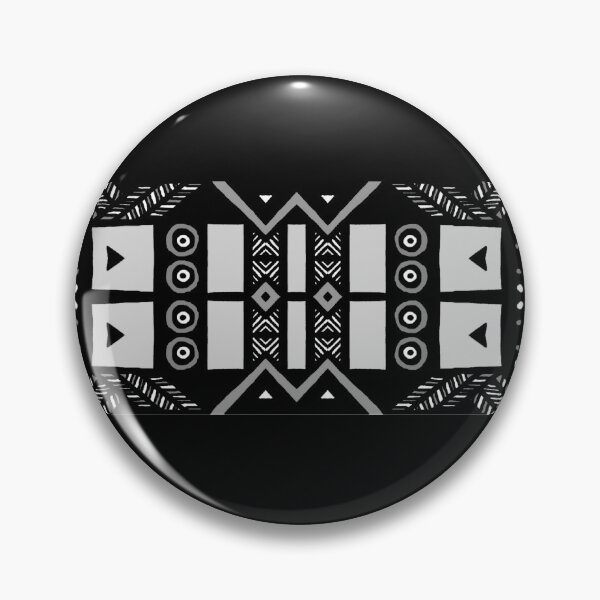 Item preview, Modern African Boho Mudcloth Style Check Patterns designed and sold by Tony Cisse.
