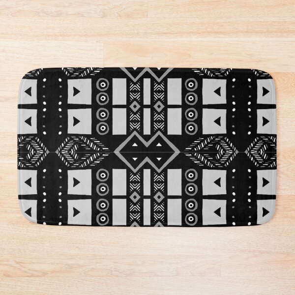 Item preview, Modern African Boho Mudcloth Style Check Patterns designed and sold by Tony Cisse.