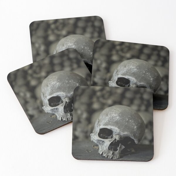 Item preview, Sedlec Ossuary Skulls Photo Art, Human Bone Church Mystery Skulls Art, Halloween Skull designed and sold by Sedlec Ossuary Project.