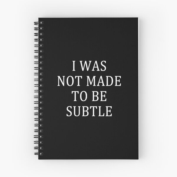 Item preview,  feminist I was not made to be subtle, gift for her Funny Rude Offensive saying, designed and sold by joygift369.
